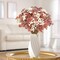 10 Pcs Artificial Baby’s Breath Flowers – Fall Gypsophila Bouquets, Real-Touch Faux Flowers for Autumn Home, Wedding, Vase, and Fall Orange Décor